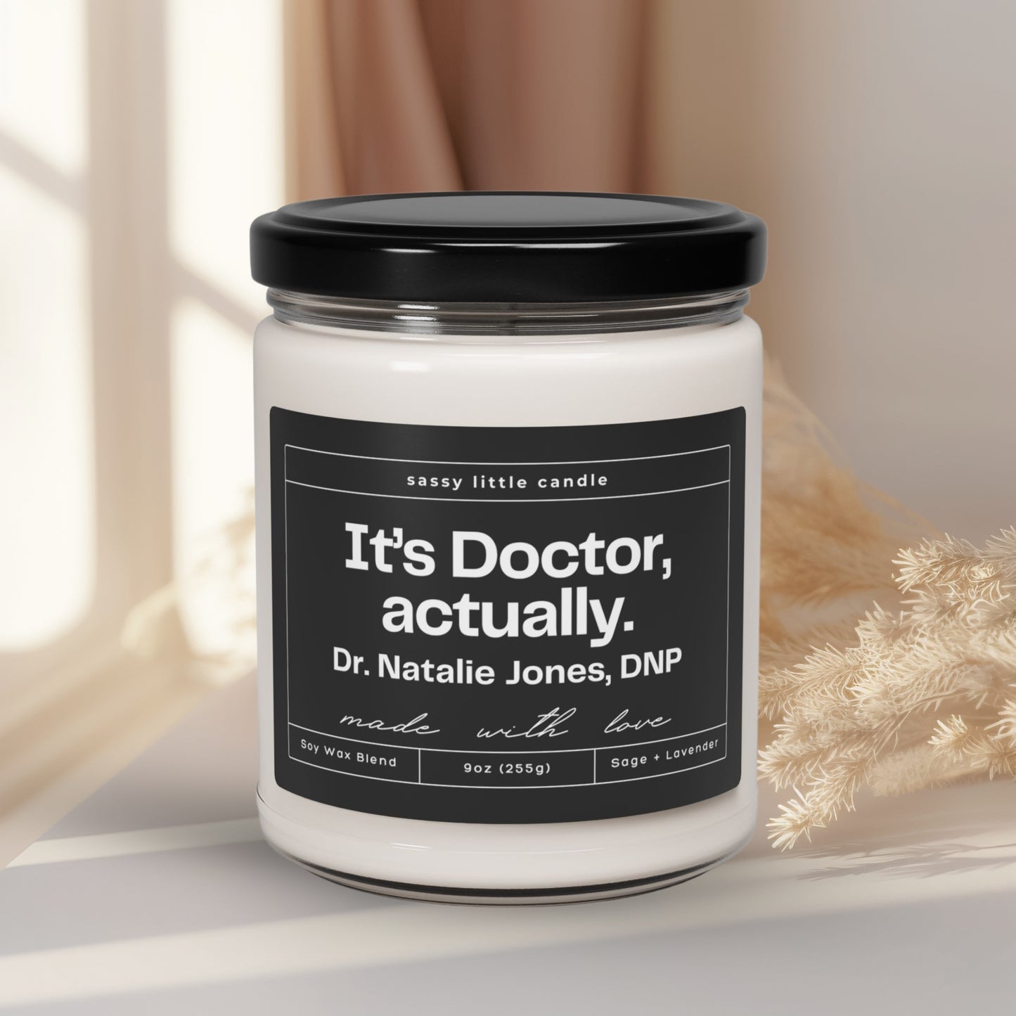 It's Doctor, Actually Candle