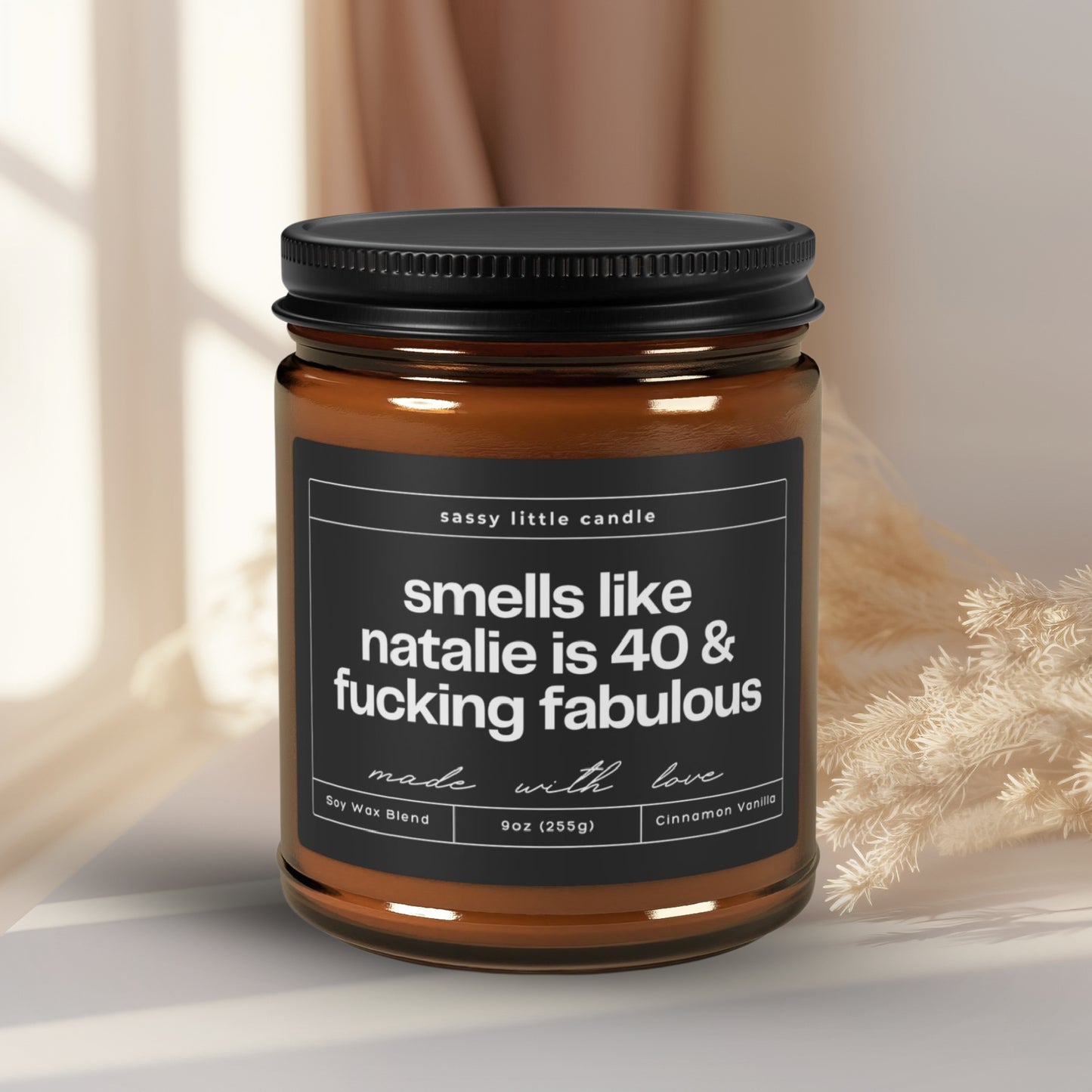 40 & Fabulous Candle