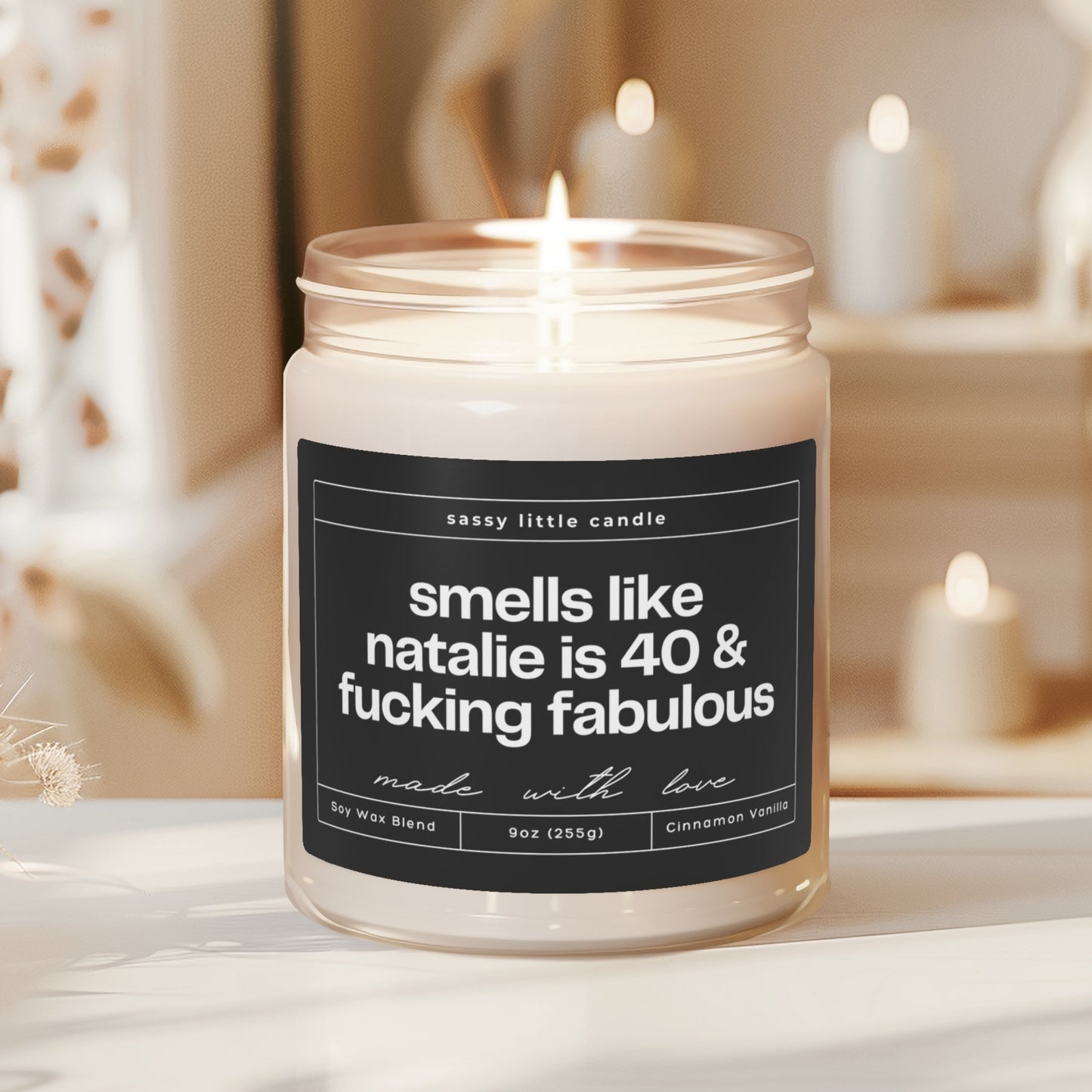 40 & Fabulous Candle