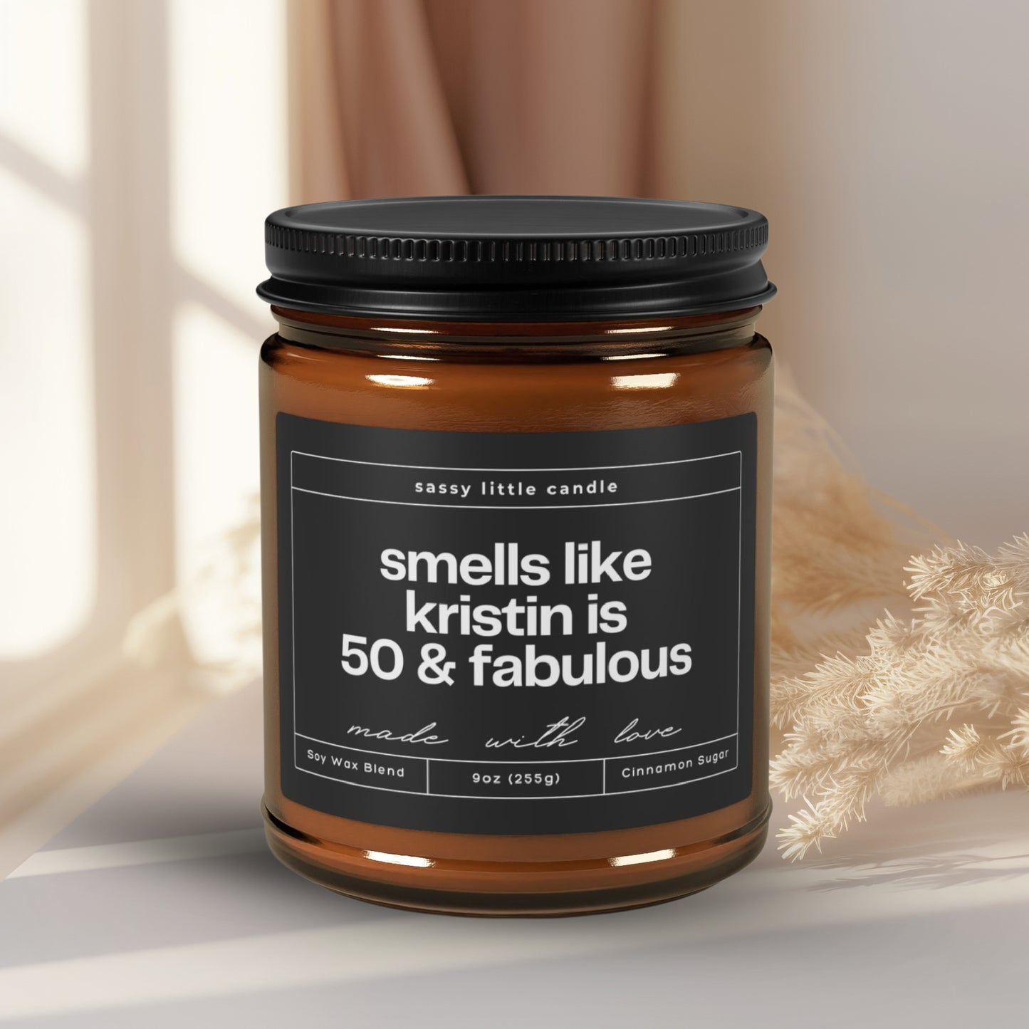50 & Fabulous Candle
