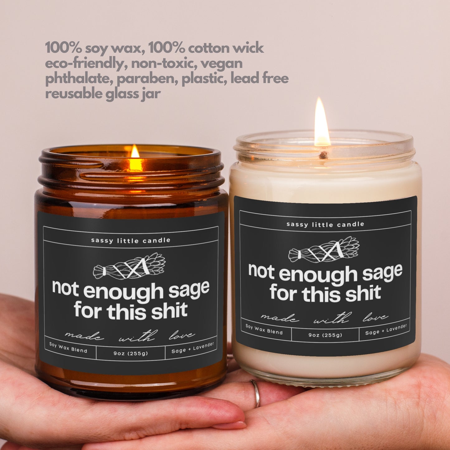 Not Enough Sage Candle