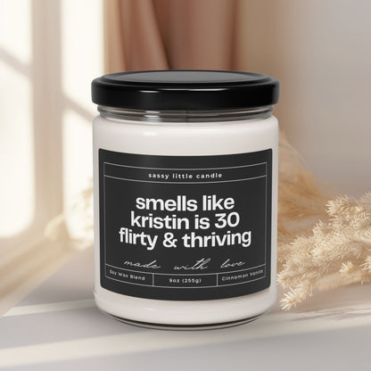 30 Flirty & Thriving Candle